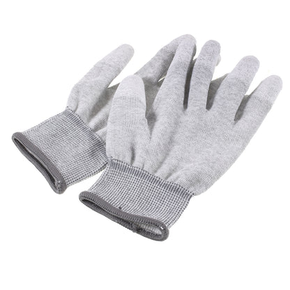 TOP FIT PU Coated Finger Anti-Fingerprint Cut Protection Glove Size L