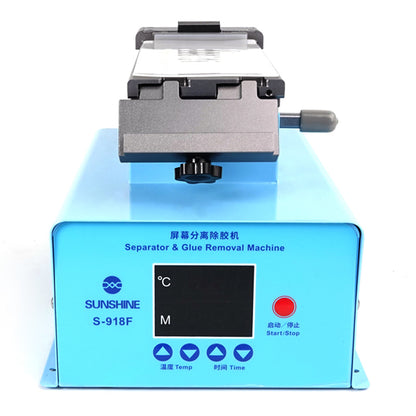 SUNSHINE S-918F Fifth-Generation 220V LCD Screen Separation Glue Remover 360 Rotating Platform Separator Magnetic Buckle LCD Repair Machine