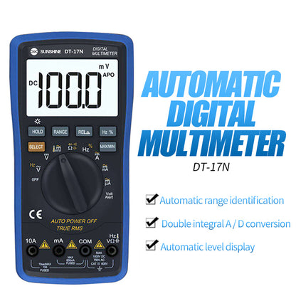 SUNSHINE DT-17N Auto Range High Precision Automatic Digital Multimeter LCD Display Instrument Tester for Repair Tools