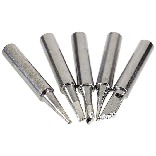 BEST 5Pcs/Set 30W Fast Heating Soldering Tip Wear Resistance Solder Iron Tips for Soldering Station