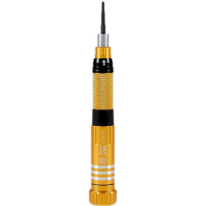 BEST BST-8927 6 in 1 Screwdriver Set Handheld Anti-slip Screwdriver Repair Tool Kit with Bits