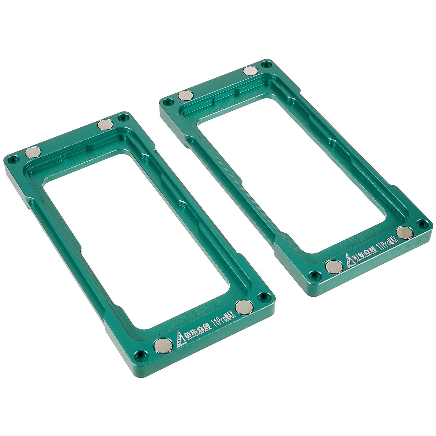 JIEHUAZHONGCHUANG For iPhone 11 Pro Max 6.5 inch Magnetic LCD Screen Frame Bezel Pressure Holding Mold Mobile Phone Repair Tool