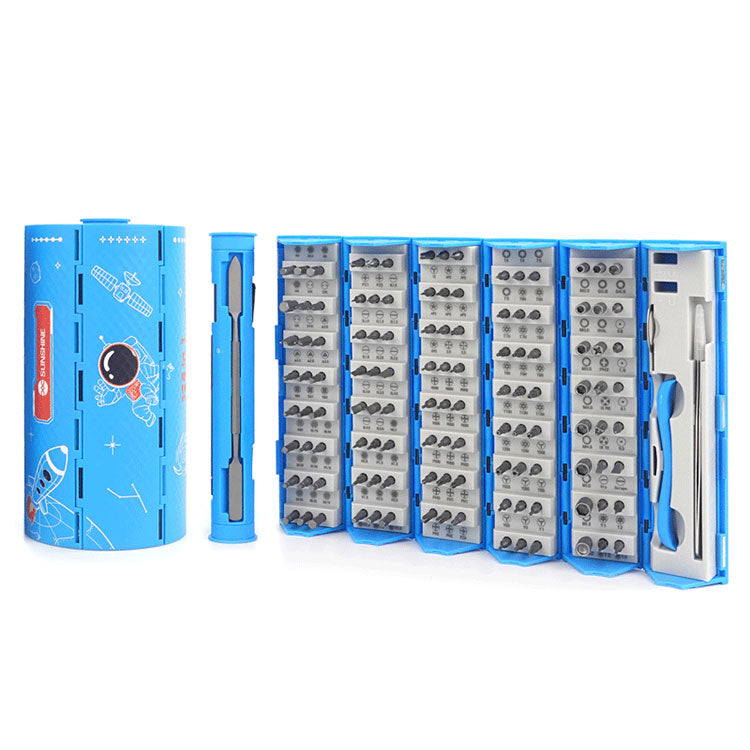 SUNSHINE SS-5120 128-in-1 Precision Screwdriver Set 120Pcs Alloy Steel Bits for Mobile Phone Home Use Repair Tools