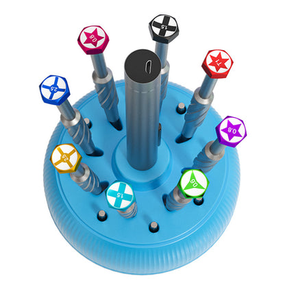 RELIFE RL-078 Multi-functional Magnetic Screwdriver Box 360-degree Rotating Storage Box