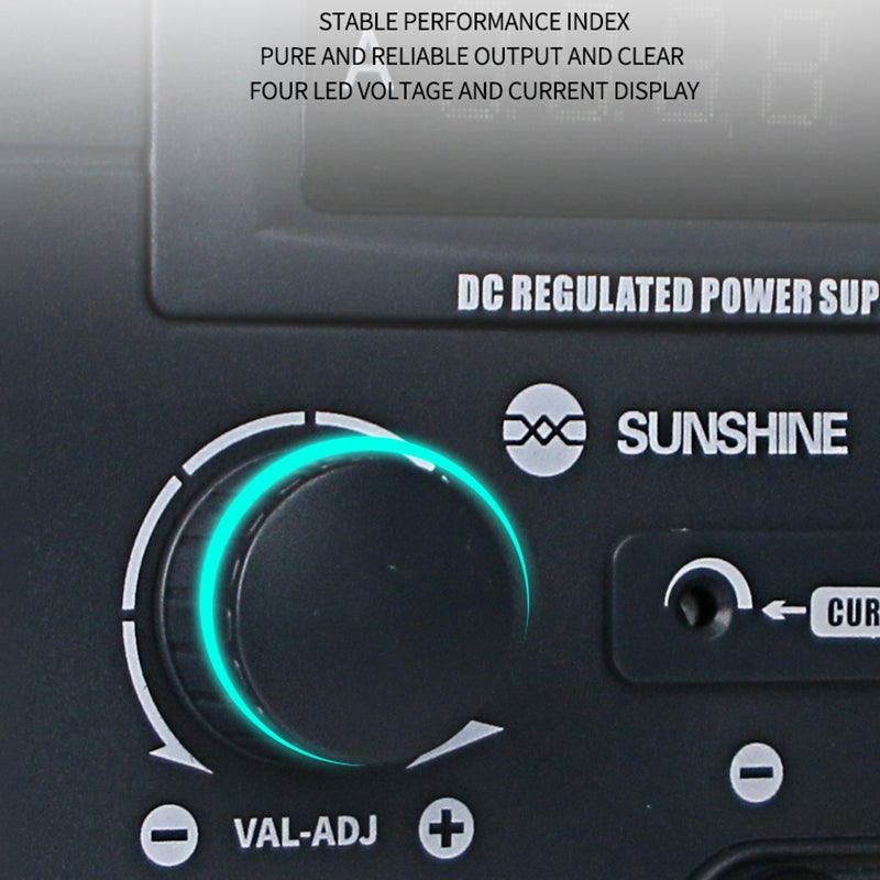 SUNSHINE P-3005DA 30V 5A 4 Digital Display Regulated Power Supply DC Mobile Phone Repair Intelligent Power Source