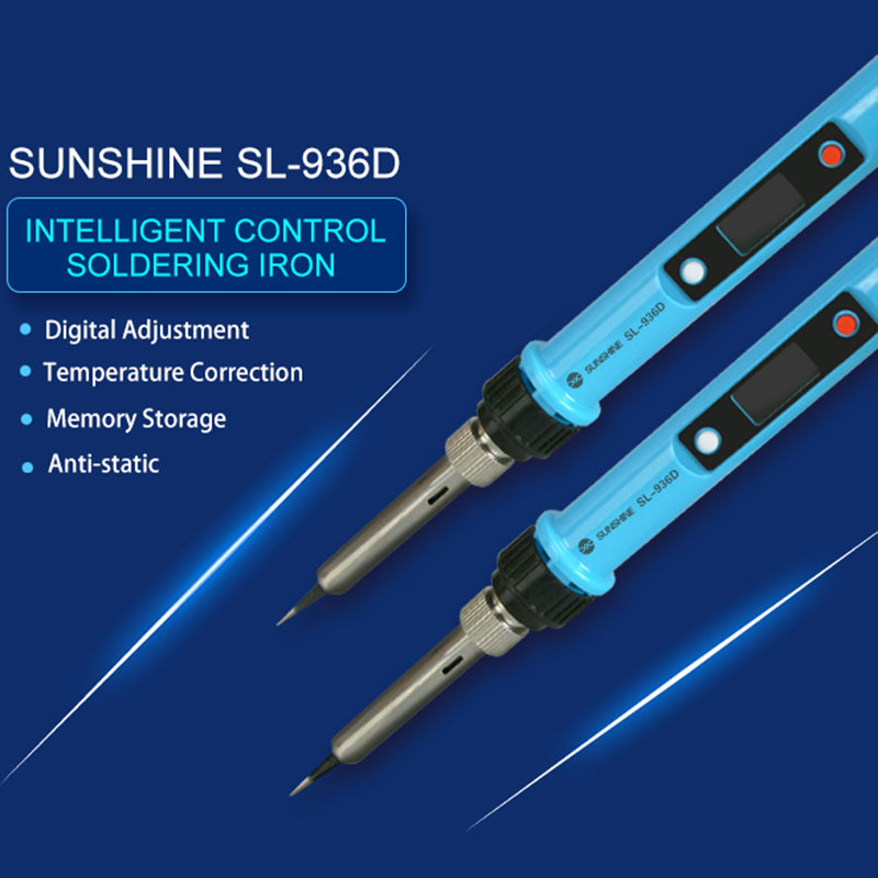 SUNSHINE SL-936D Electric Welding Pen LCD Adjustable Temperature Digital Electric Soldering Station for Mobile Phone Repair