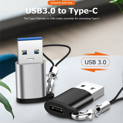 XQ-ZH006 Type C USB C Female to USB 3.0 Male Converter Charging Data Transfer Mini USB Adapter Connector