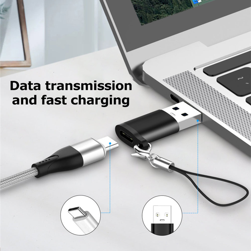 XQ-ZH006 Type C USB C Female to USB 3.0 Male Converter Charging Data Transfer Mini USB Adapter Connector