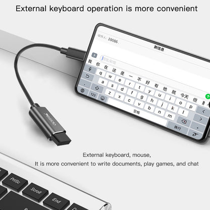 YESIDO GS01 Type-C to USB OTG Data Transmission Adapter Cable