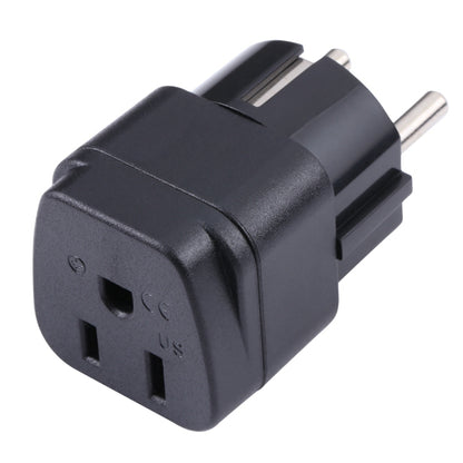 Portable Travel 3-Hole US to EU Plug Conversion Adapter Power Socket Converter Plug