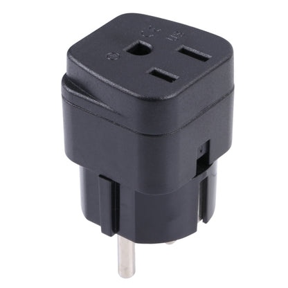 Portable Travel 3-Hole US to EU Plug Conversion Adapter Power Socket Converter Plug