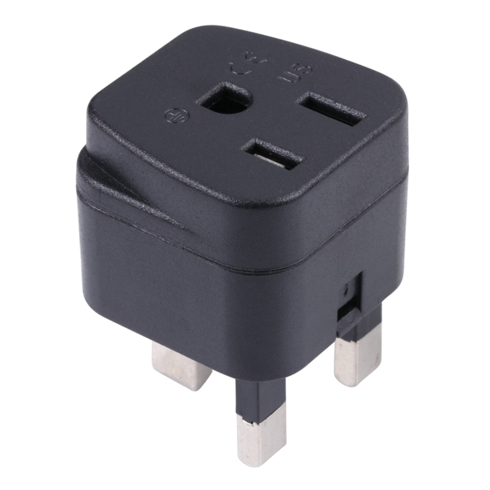 Portable 3-Hole US to UK Plug Adapter Travel Power Socket Converter Plug