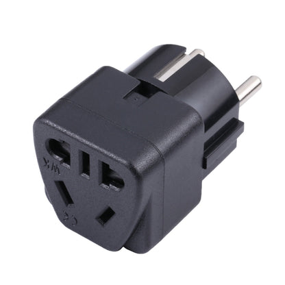 10A / 16A 250V Travel Universal Adapter Plug 5-Hole to EU Plug Socket Converter