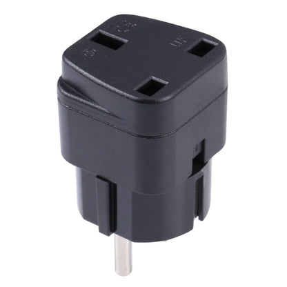 Portable Travel UK to EU Plug Power Outlet Adapter Socket Converter Plug