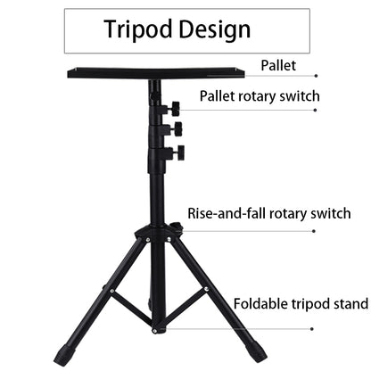 JYX-509 Adjustable Tripod Computer Stand with Plate for Projectors Laptop