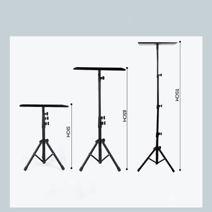 JYX-509 Adjustable Tripod Computer Stand with Plate for Projectors Laptop