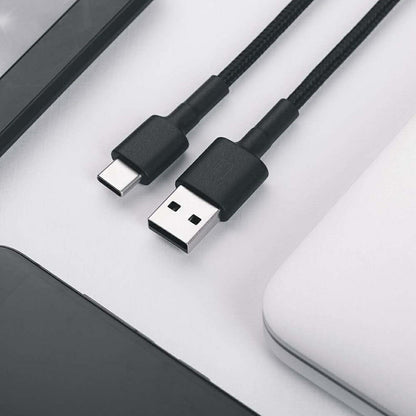 XIAOMI USB to Type-C Braided Data Sync Charging Cable, 100cm