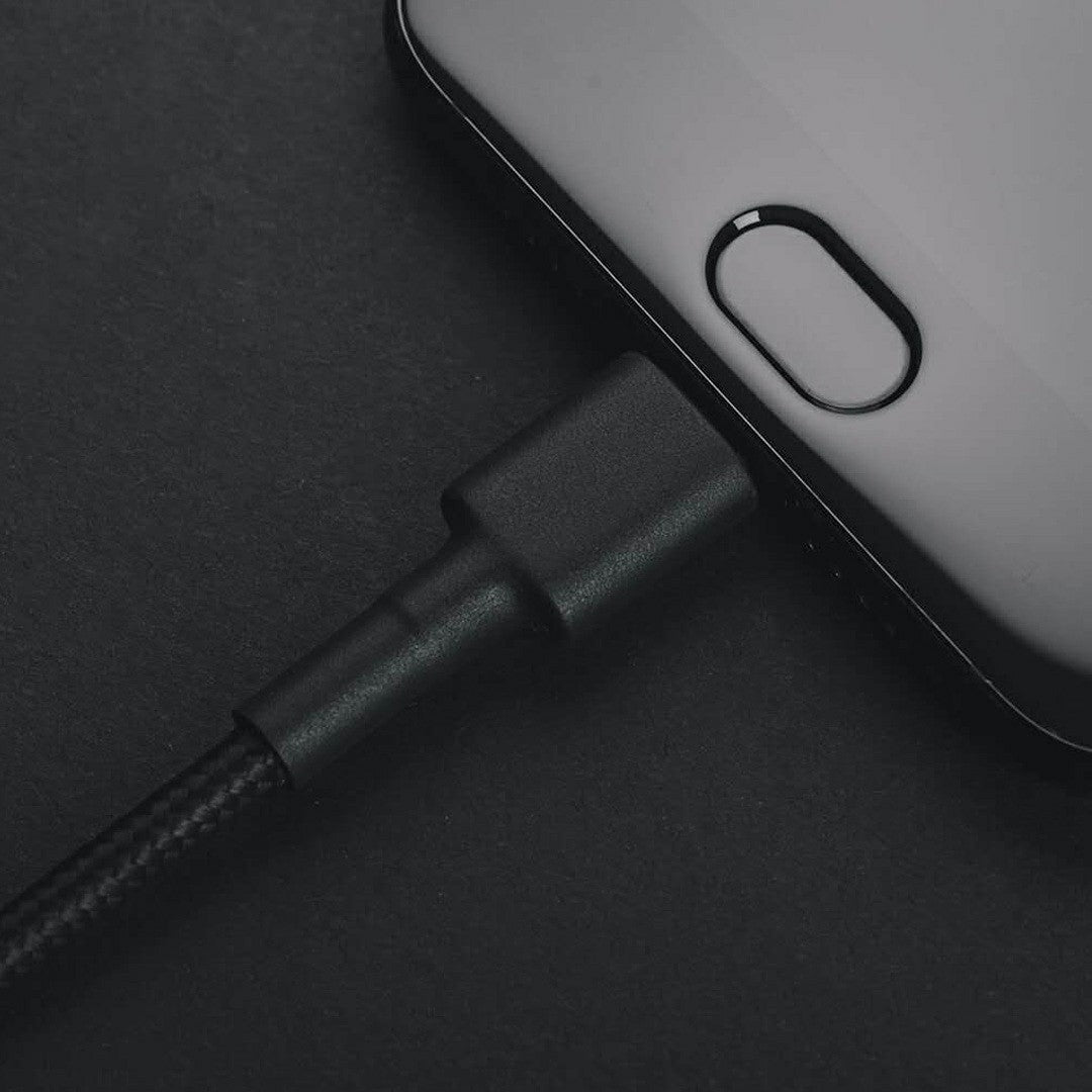 XIAOMI USB to Type-C Braided Data Sync Charging Cable, 100cm