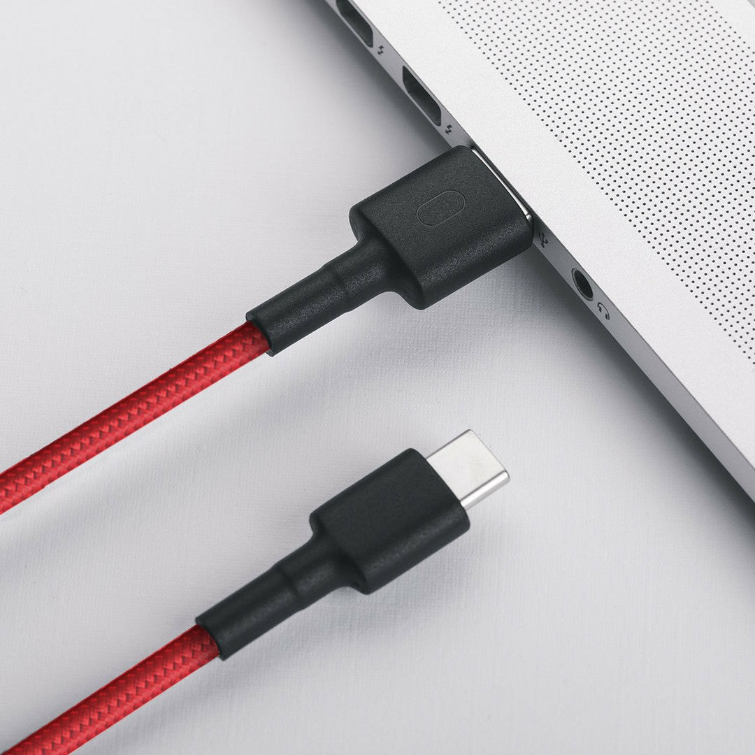 XIAOMI USB to Type-C Braided Data Sync Charging Cable, 100cm