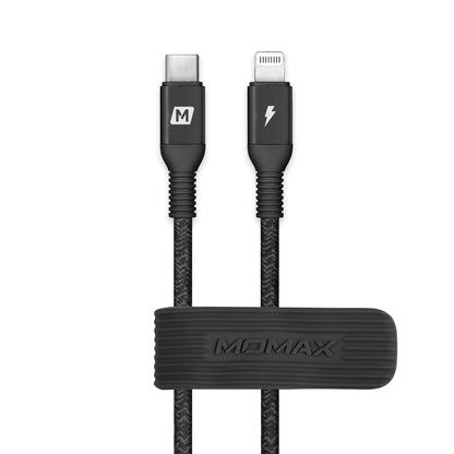 MOMAX 3m Type-C to MFi Certified Lightning 8Pin Data Cable Power Delivery PD Fast Charger Cable