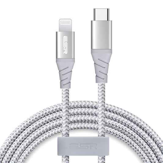 ESR 1m USB-C to Lightning Braided Nylon Cable with MFi Certificate