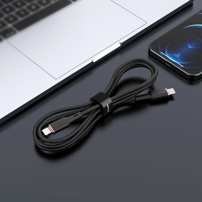 ACEFAST C2-01 MFI USB-C to Lightning Zinc Alloy Silicone Charging Data Cable