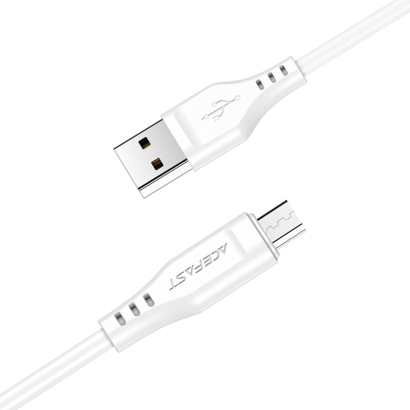 ACEFAST C3-09 1.2m USB-A to Micro-USB 2.4A Max Charging Cord TPE Data Cable