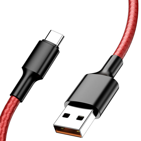 0.25m 5A USB to Type C Straight Head Cable Fast Charger Cord for Huawei Xiaomi Redmi