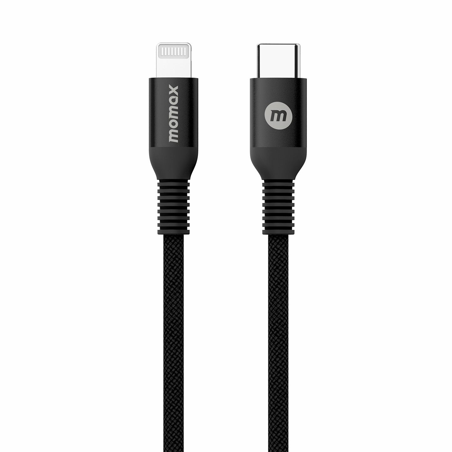 MOMAX Braided Lightning Cable 1.2m PD Fast Charging Cable USB C to Lightning Charging Cord [MFi Certified]