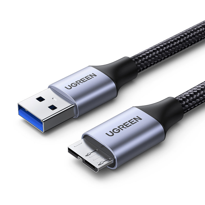 UGREEN 80793 1m USB 3.0 to Micro USB Charge Cord Nylon Braided Data Transmission Cable USB A to Micro B Line