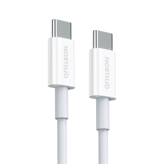 NORTHJO 1m PD 100W Type-C to Type-C Fast Charging Cable Data Cord with E-Marker Chip