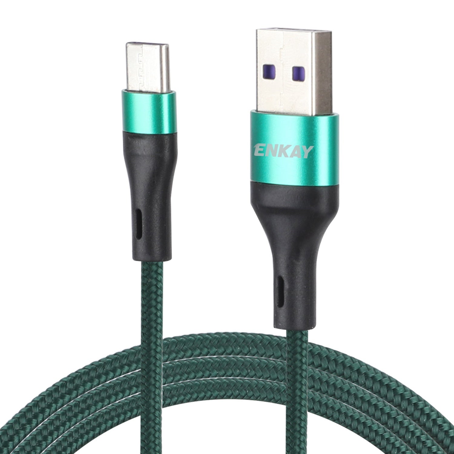 ENKAY ENK-CB119 1m USB 3.0 to Type-C 5A Fast Charging Cable for Huawei/Samsung/Xiaomi