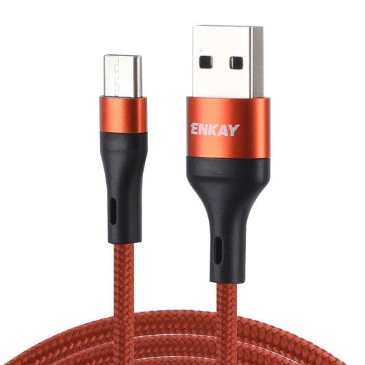 ENKAY ENK-CB119 1m USB 3.0 to Type-C 5A Fast Charging Cable for Huawei/Samsung/Xiaomi