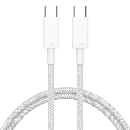 1m Cell Phone Cable Tear-resistant PD 100W Type C Fast Charging Wire for Tablet and Laptop