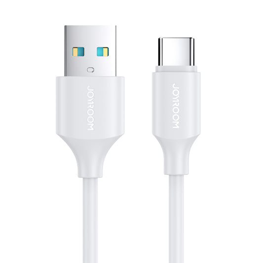 JOYROOM S-UC027A925 25cm USB to Type C Charging Cable 480Mbps Data Transfer 3A Fast Charging Power Bank Charging Cord