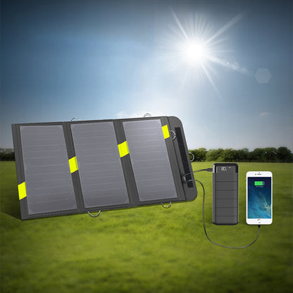 X-DRAGON XD-SP5V20W Portable Foldable Solar Panel Phone Charger 5V 20W Outdoor Dual USB Power Generator