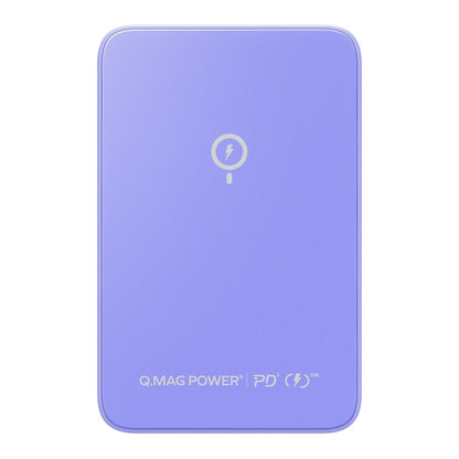 MOMAX Q.MAG Power9 5000mAh External Battery Pack Magnetic Wireless Power Bank USB-C Output Portable Charger with Stand