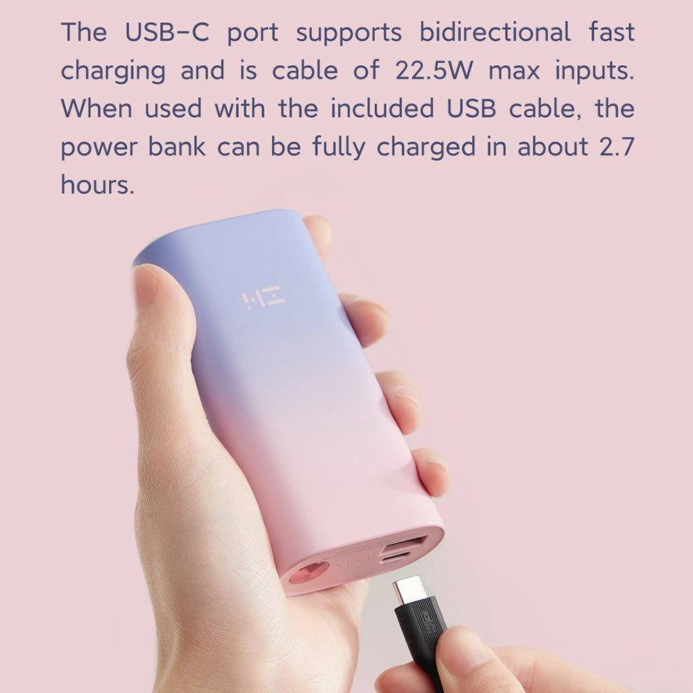 ZMI QB818 10000mAh Portable Phone Charger 30W Fast Charging Power Bank