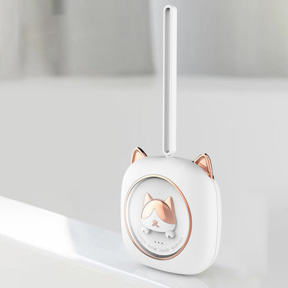 M319 Cute Cartoon Cat Hand Warmer Two Gears Temperature Adjustable 3600mAh Mini Power Bank