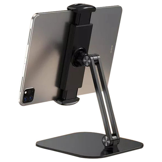 XIAOTIAN X27 Tablet Stand Angle Adjustable Desktop Holder Mount for Cell Phones, Single Arm