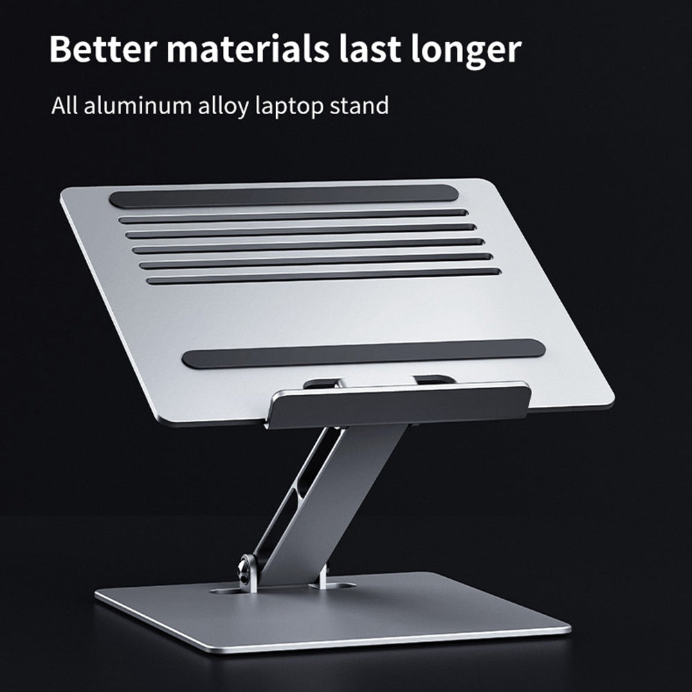 XIAOTIAN P10 17.3-inch Laptop Holder Aluminum Alloy Folding Notebook Stand Adjustable Cooling Riser