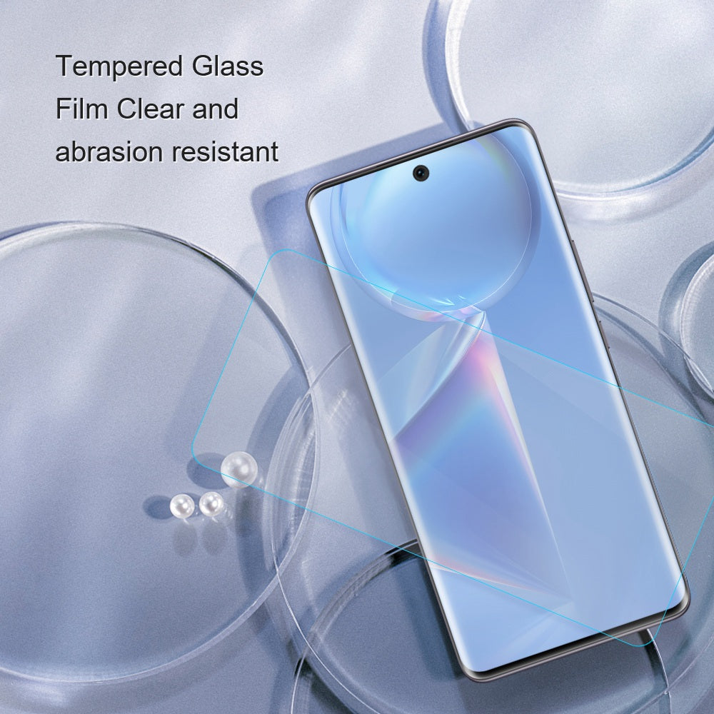 AMORUS For Huawei P20 Pro Mobile Phone Screen Protector 2.5D Arc 9H Hardness High Aluminum-silicon Glass Film