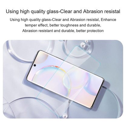 AMORUS For Huawei P20 Pro Mobile Phone Screen Protector 2.5D Arc 9H Hardness High Aluminum-silicon Glass Film