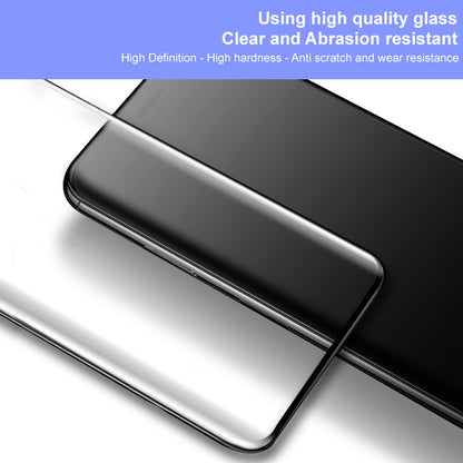 IMAK for vivo X80 5G/X80 Pro 5G/X80 Pro+ 5G Clear Screen Protector Full Coverage Side Glue 3D Curved Scratch Resistant AGC Glass Film