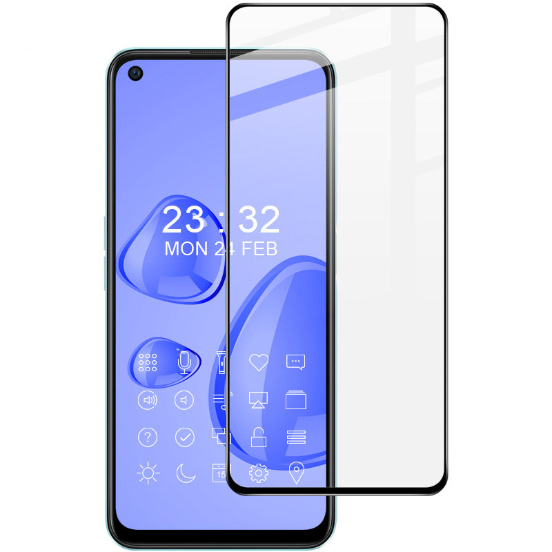 IMAK Pro+ Series for OnePlus Nord CE 2 Lite 5G / Oppo K10x 5G HD Ultra Clear Full Screen Protector Shatterproof Full Coverage Tempered Glass Film