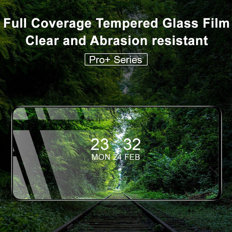 IMAK Pro+ Series for OnePlus Nord CE 2 Lite 5G / Oppo K10x 5G HD Ultra Clear Full Screen Protector Shatterproof Full Coverage Tempered Glass Film