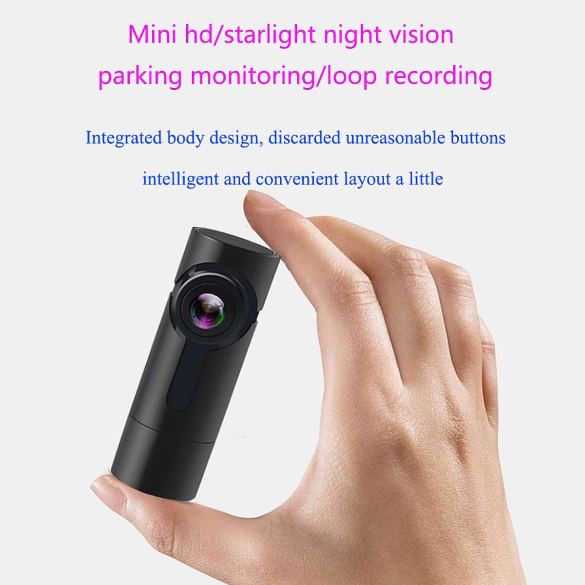 G10 1080P HD Car DVR Driving Recorder WiFi Video Recorder Dash Cam Night Vision Parking Monitor Camera