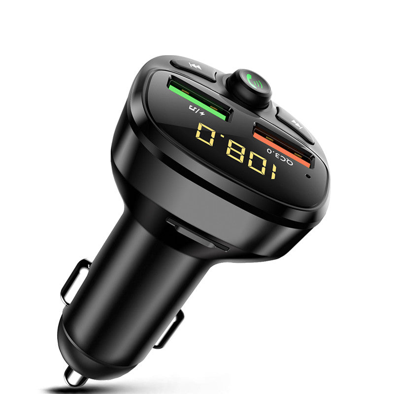 HY87 Car MP3 Player Bluetooth FM Transmitter Dual USB Car Charger Support QC3.0