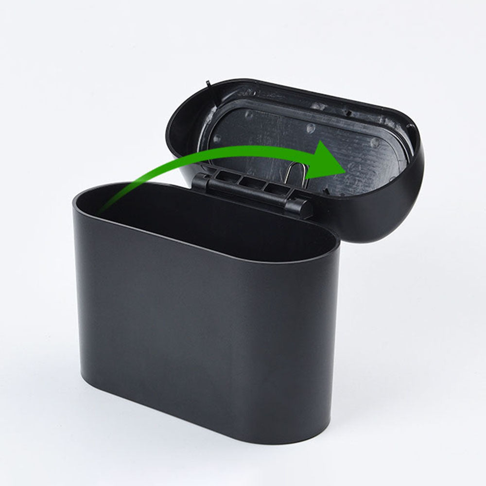 LW-1793 1L Car Garbage Dustbin Auto Interior Hangable Trash Box Organizer