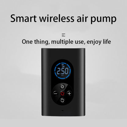 M8 Small Portable Multi-functional Smart Wireless Inflator Car Bicycle Tire Electric Car Pump Motorcycle Inflatable Pump